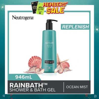 NEUTROGENA - Rainbath Replenishing Shower And Bath Gel Ocean Mist For Spa-Like Indulgence 946ml