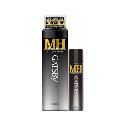 GATSBY Styling Spray Mat & Hard 200ml + 65ml