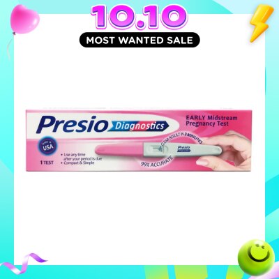 PRESIO PRESIO PREGNANCY TEST TWIN PK 1s image