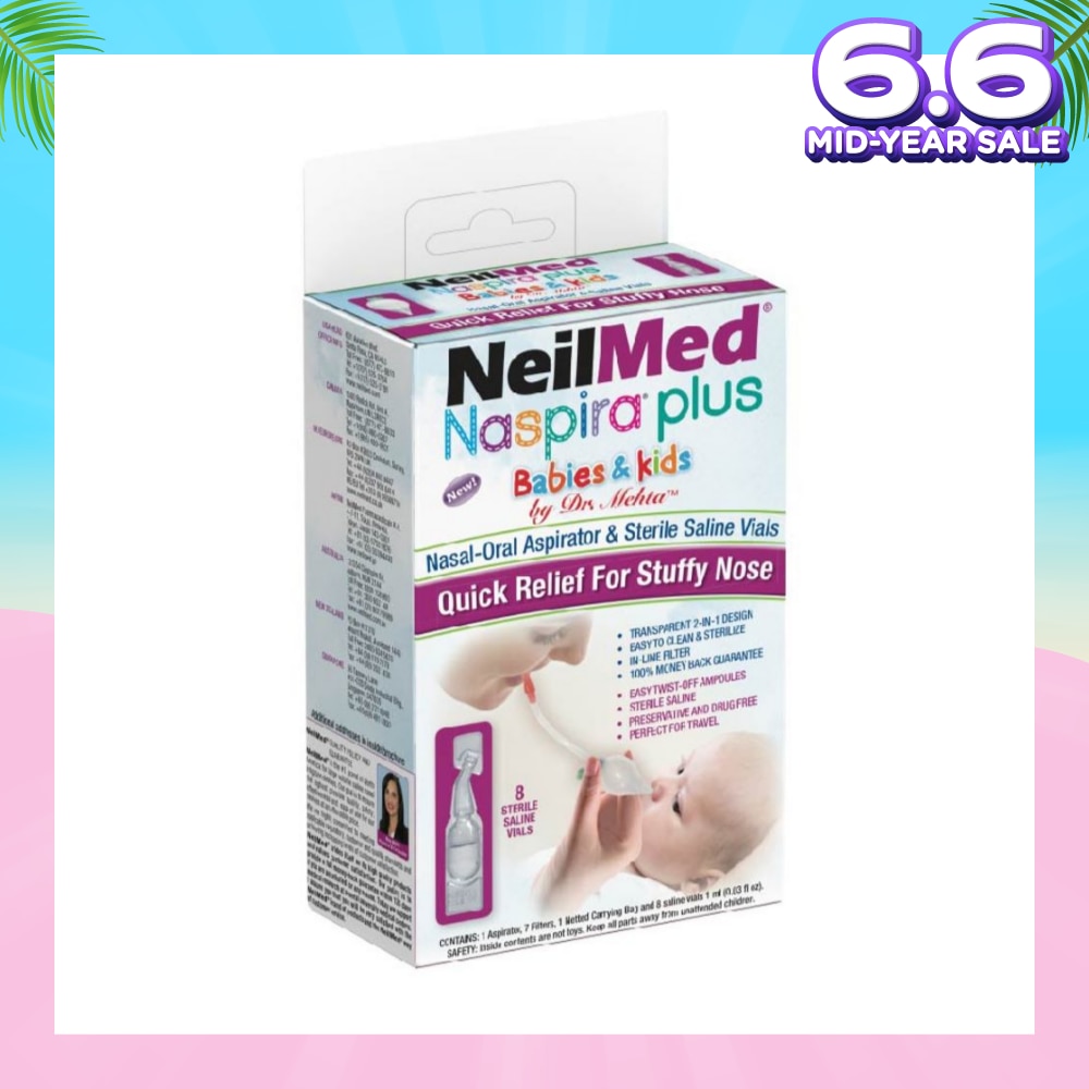 Naspira Plus Nasal-Oral Aspirator 1s
