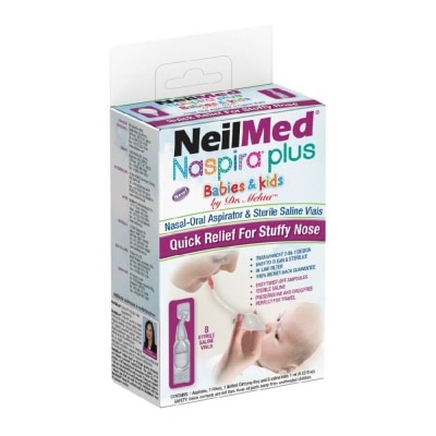 NEILMED Naspira Plus Nasal-Oral Aspirator 1s