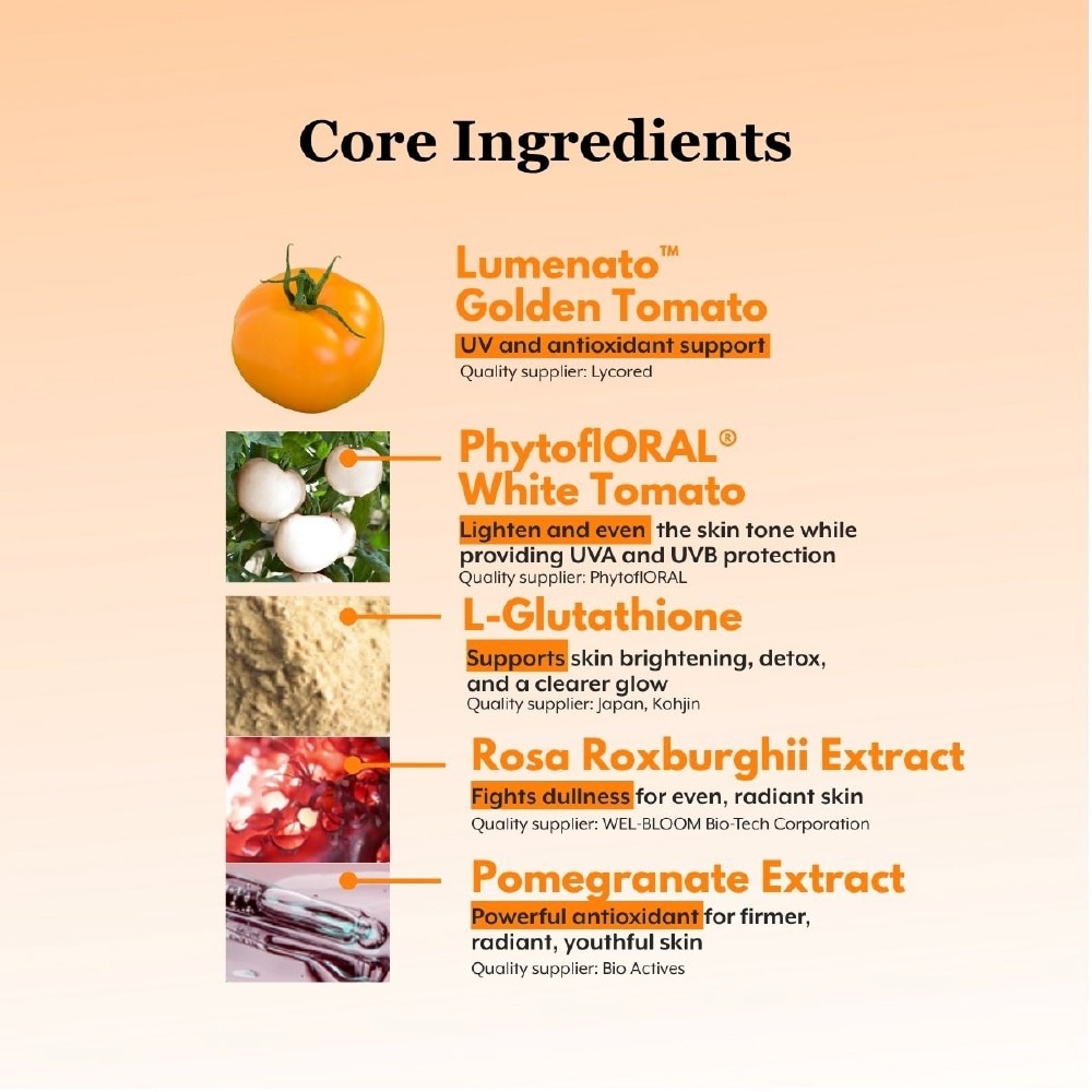Golden Tomato UV Defense & Brightening Elixir 25ml x 15s