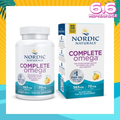 NORDIC NATURALS Complete Omega3.6.9 1000mg 60 Soft Gels