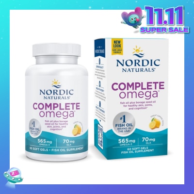 NORDIC NATURALS Complete Omega3.6.9 1000mg 60 Soft Gels