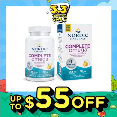 NORDIC NATURALS Complete Omega3.6.9 1000mg 60 Soft Gels