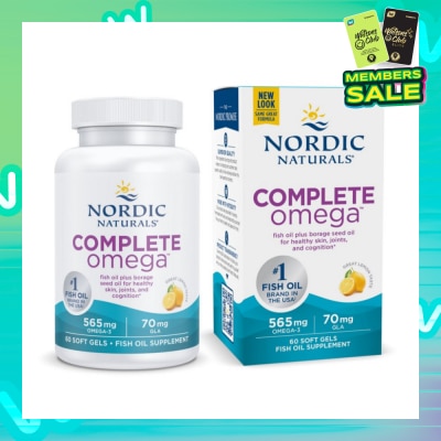 NORDIC NATURALS Complete Omega3.6.9 1000mg 60 Soft Gels