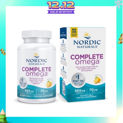 NORDIC NATURALS Complete Omega3.6.9 1000mg 60 Soft Gels