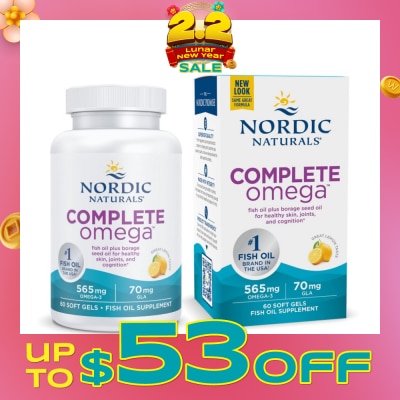 NORDIC NATURALS Complete Omega3.6.9 1000mg 60 Soft Gels