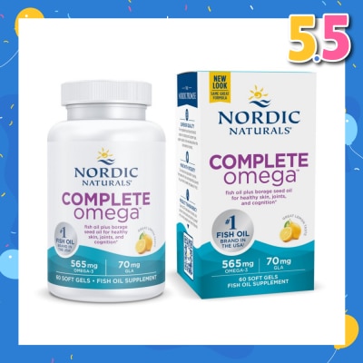 NORDIC NATURALS Complete Omega3.6.9 1000mg 60 Soft Gels