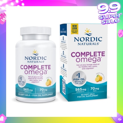 NORDIC NATURALS Complete Omega3.6.9 1000mg 60 Soft Gels