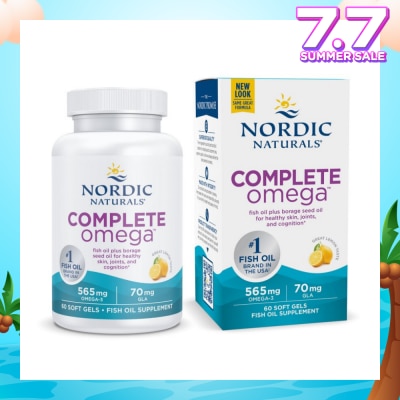 NORDIC NATURALS Complete Omega3.6.9 1000mg 60 Soft Gels
