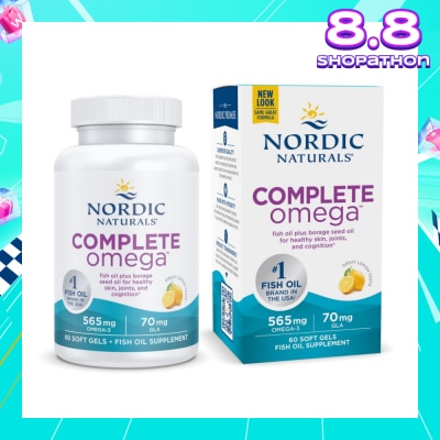 NORDIC NATURALS Complete Omega3.6.9 1000mg 60 Soft Gels