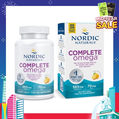 NORDIC NATURALS Complete Omega3.6.9 1000mg 60 Soft Gels