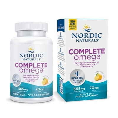 NORDIC NATURALS Complete Omega3.6.9 1000mg 60 Soft Gels