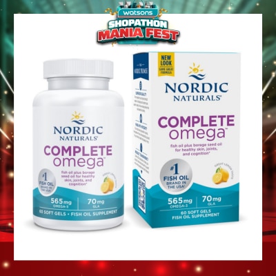NORDIC NATURALS - Complete Omega3.6.9 1000mg 60 Soft Gels
