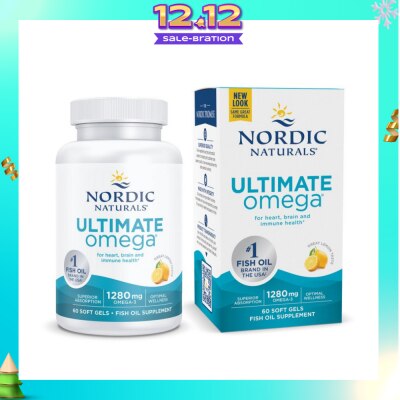NORDIC NATURALS Ultimate Omega 1280mg 60 Soft Gels