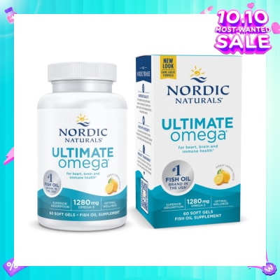 NORDIC NATURALS Ultimate Omega 1280mg 60 Soft Gels