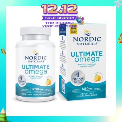 NORDIC NATURALS Ultimate Omega 1280mg 60 Soft Gels