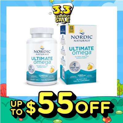 NORDIC NATURALS Ultimate Omega 1280mg 60 Soft Gels