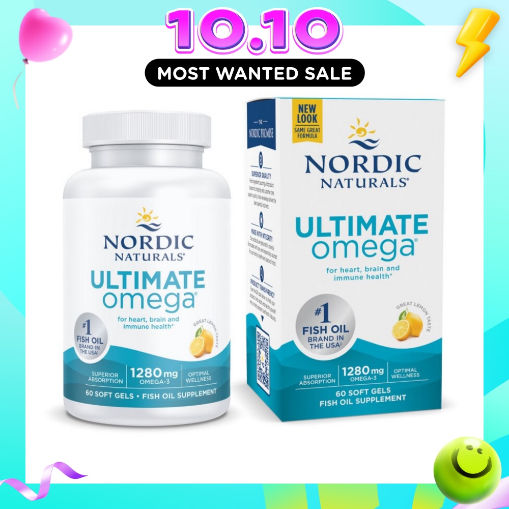 Ultimate Omega 1000mg 60 Soft Gels image