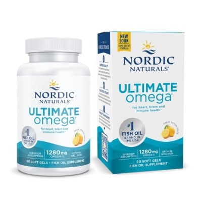 NORDIC NATURALS Ultimate Omega 1280mg 60 Soft Gels