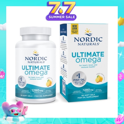 NORDIC NATURALS - Ultimate Omega 1000mg 60 Soft Gels