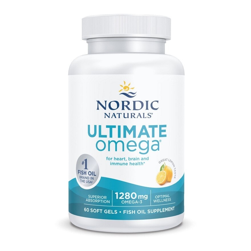 Ultimate Omega 1280mg 60 Soft Gels