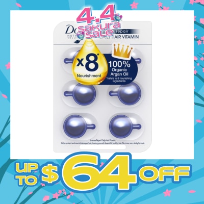 DOVE - Hair Vitamin Capsule Blister 1ml x 6s