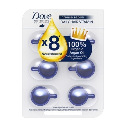 DOVE Hair Vitamin Capsule Blister 1ml x 6s