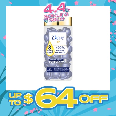 DOVE - Hair Vitamin Capsule Bottle 1ml x 38s