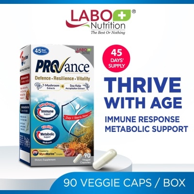 LABO NUTRITION - PROVance Dietary Supplement Veggie Cap 90s