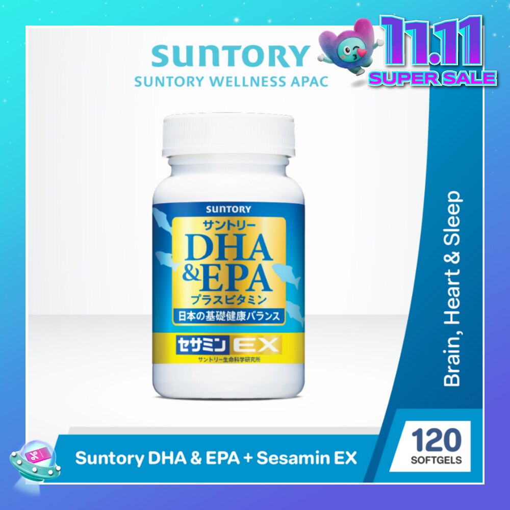 DHA & EPA + Sesamin EX Supplement 120s