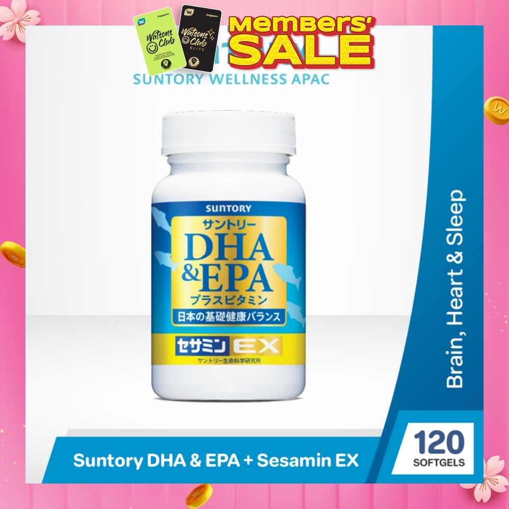 DHA & EPA + Sesamin EX Supplement 120s