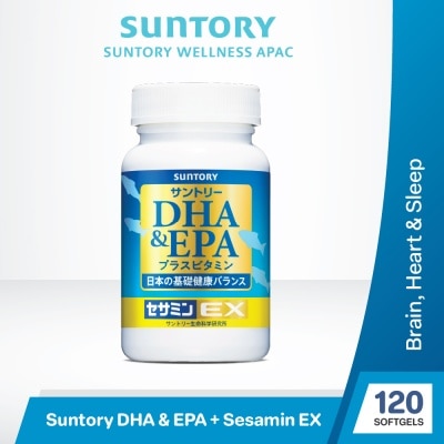 SUNTORY DHA & EPA + Sesamin EX Supplement 120s