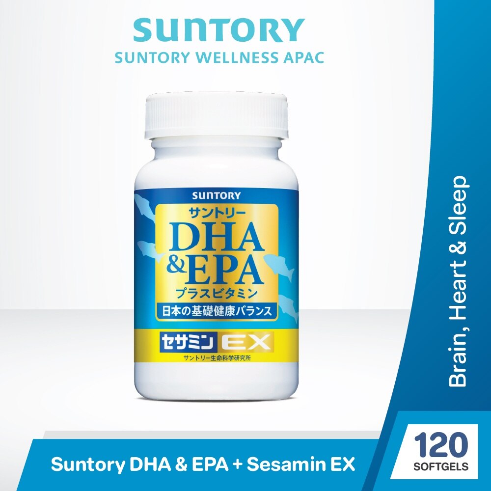 SUNTORY DHA & EPA + Sesamin EX Supplement 120s | Vitamins