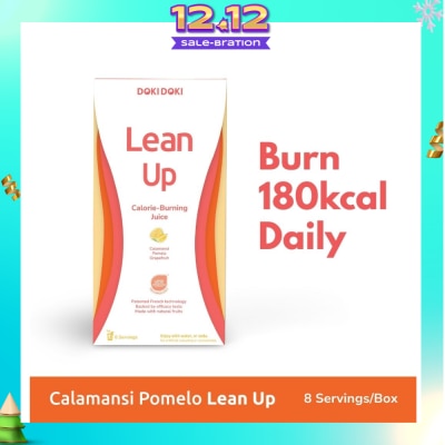 DOKI DOKI Calamansi Pomelo Lean Up Calorie-Burning Juice 8s (Expiry: Sep`2026)