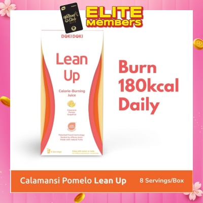 DOKI DOKI Calamansi Pomelo Lean Up Calorie-Burning Juice 8s (Expiry: Sep`2026)