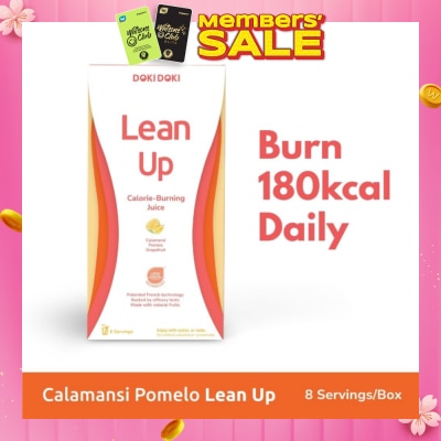 DOKI DOKI Calamansi Pomelo Lean Up Calorie-Burning Juice 8s (Expiry: Sep`2026)