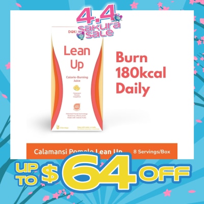 DOKI DOKI - Calamansi Pomelo Lean Up Calorie-Burning Juice 8s (Expiry: Nov`2026)