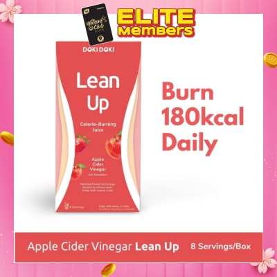 DOKI DOKI Apple Cider Vinegar Lean Up Calorie-Burning Juice 8s (Expiry: Oct`2026)