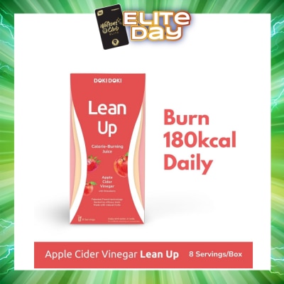 DOKI DOKI - Apple Cider Vinegar Lean Up Calorie-Burning Juice 8s (Expiry: Jan`2027)