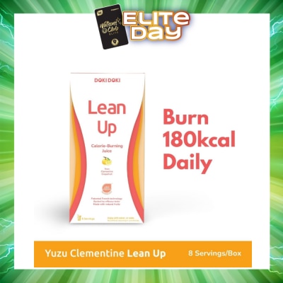 DOKI DOKI - Yuzu Clementine Lean Up Calorie-Burning Juice 8s (Expiry: Dec`2026)