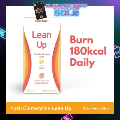 DOKI DOKI Yuzu Clementine Lean Up Calorie-Burning Juice 8s (Expiry: Sep`2026)