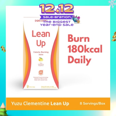 DOKI DOKI Yuzu Clementine Lean Up Calorie-Burning Juice 8s (Expiry: Sep`2026)