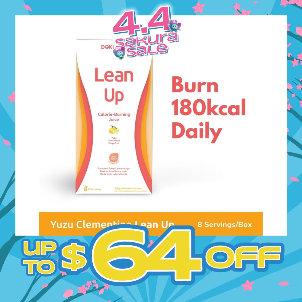 Yuzu Clementine Lean Up Calorie-Burning Juice 8s (Expiry: Nov`2026)