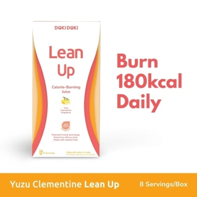 DOKI DOKI Yuzu Clementine Lean Up Calorie-Burning Juice 8s