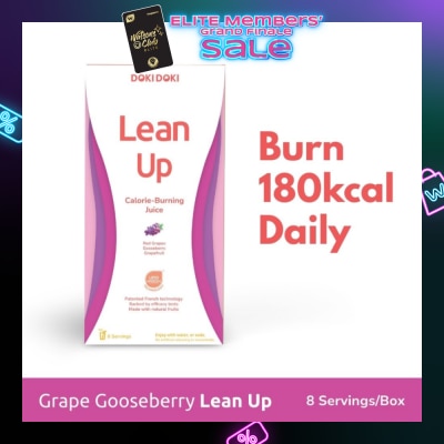 DOKI DOKI Grape Gooseberry Lean Up Calorie-Burning Juice 8s (Expiry: Sep`2026)