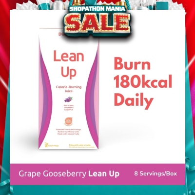 DOKI DOKI - Grape Gooseberry Lean Up Calorie-Burning Juice 8s&nbsp;(Expiry: Jan`2027)