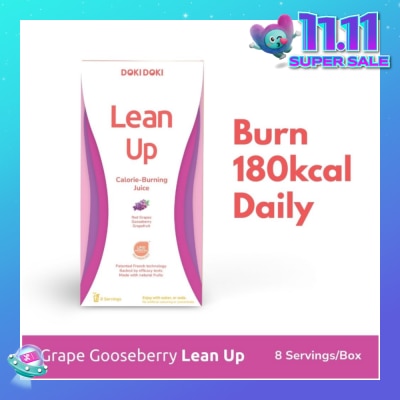 DOKI DOKI Grape Gooseberry Lean Up Calorie-Burning Juice 8s