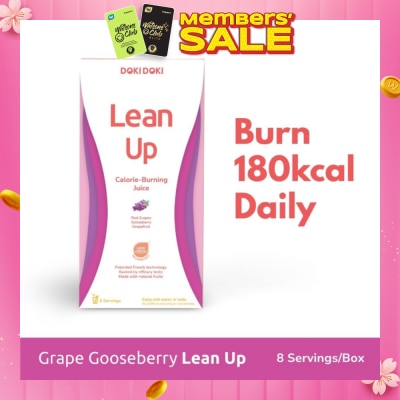 DOKI DOKI Grape Gooseberry Lean Up Calorie-Burning Juice 8s (Expiry: Oct`2026)
